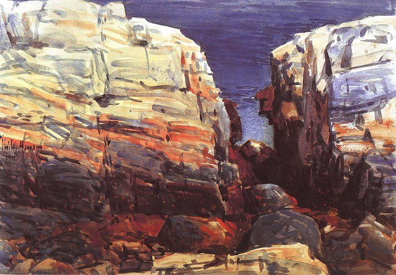 Childe Hassam The Gorge at Appledore oil painting picture